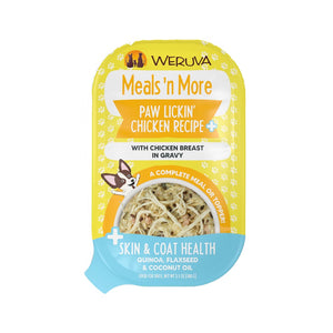 Weruva Meals 'N More Paw Lickin' Chicken Plus Recipe Tray