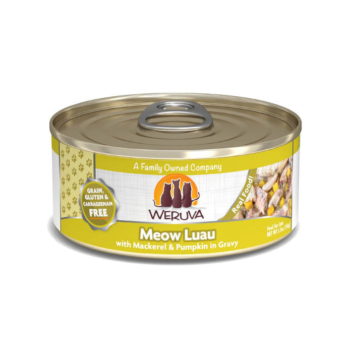Weruva Classic Meow Luau Mackerel & Pumpkin Canned Cat Food