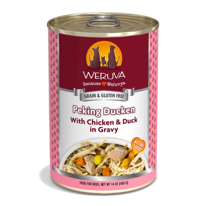 Weruva Peking Ducken Chicken & Duck in Gravy Canned Dog Food