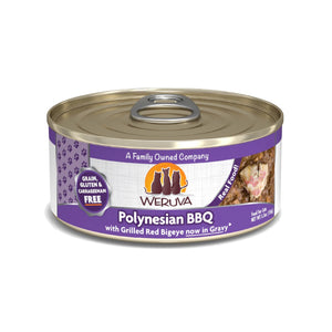 Weruva Classics Polynesian BBQ Grilled Red Bigeye in Gravy Canned Cat Food