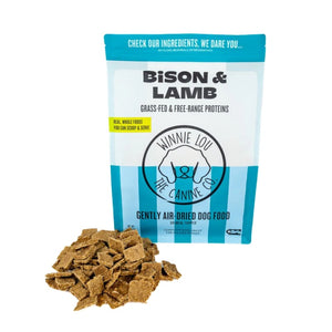 Winnie Lou Air Dried Bison & Lamb Dog Food 2.25lb