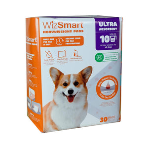 WizSmart Heavyweight Ultra Absorbent Training Pee Pads (30 Count