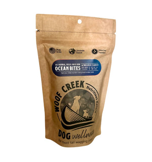 Woof Creek Natural Ocean Bites Whitefish & Cranberries 3oz