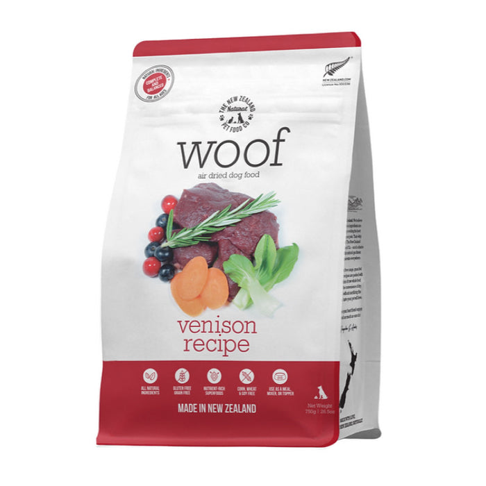 New Zealand Natural Woof Air-Dried Venison Recipe