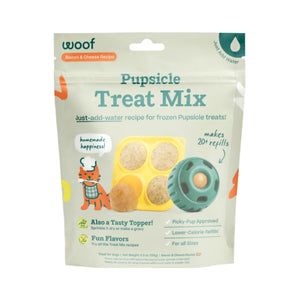 Woof Bacon & Cheese Pupsicle Mix Lickable Dog Treats 5.5oz