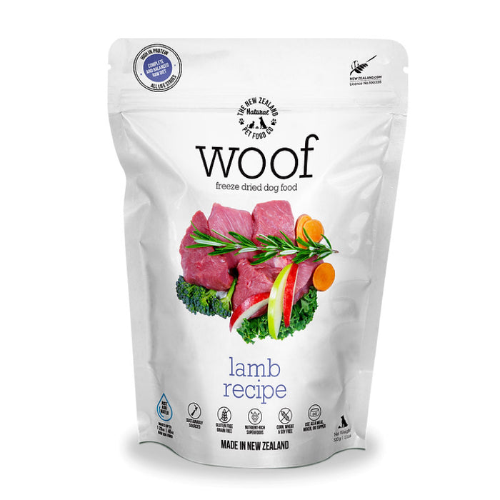 New Zealand Natural Woof Freeze-Dried Lamb 2.2lb