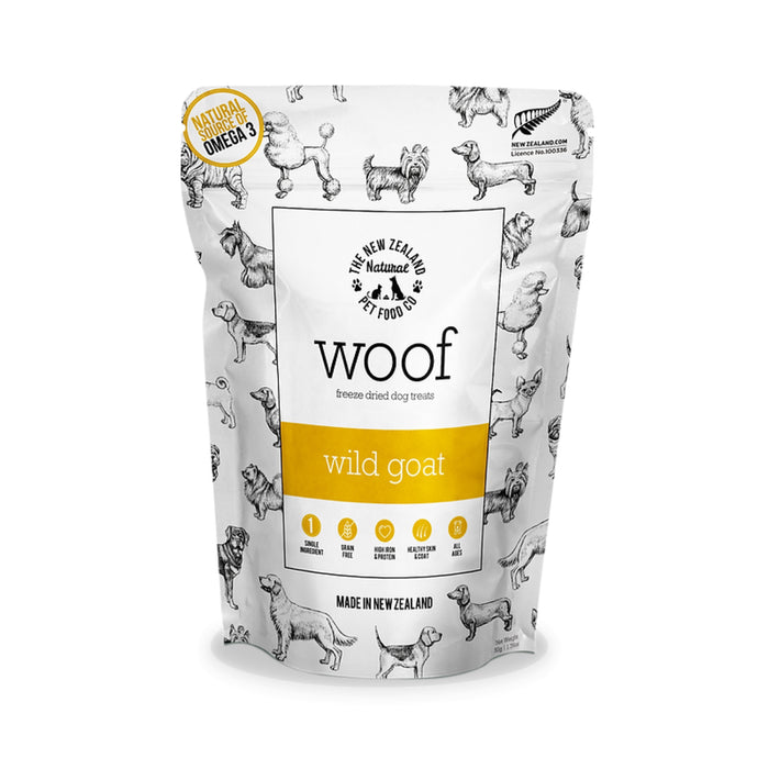 New Zealand Natural Woof Wild Goat Treat 1.76oz