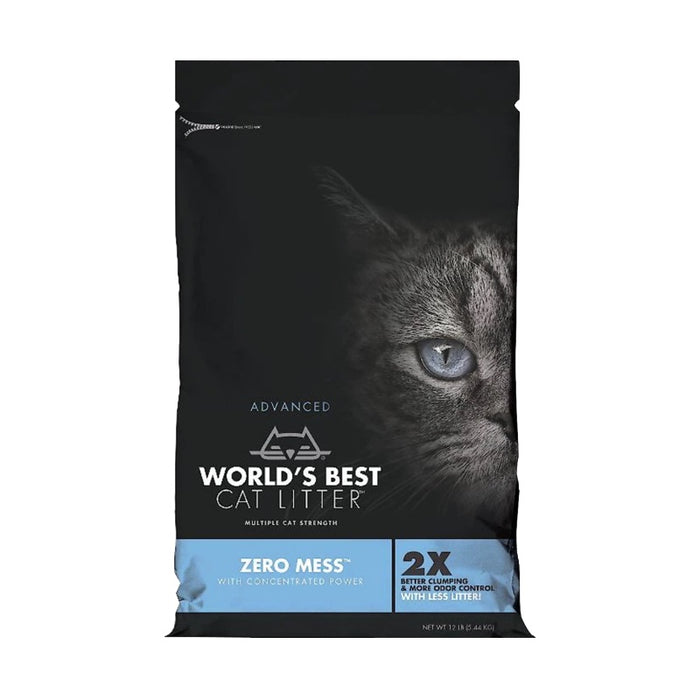 World's Best Advanced Zero Mess Cat Litter 24lb