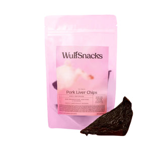 Wulf Snacks Pork Liver Chips 5oz