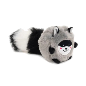 Zippy Paws Bushy Throw Raccoon