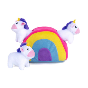 Zippy Paws Unicorns in Rainbow Burrow