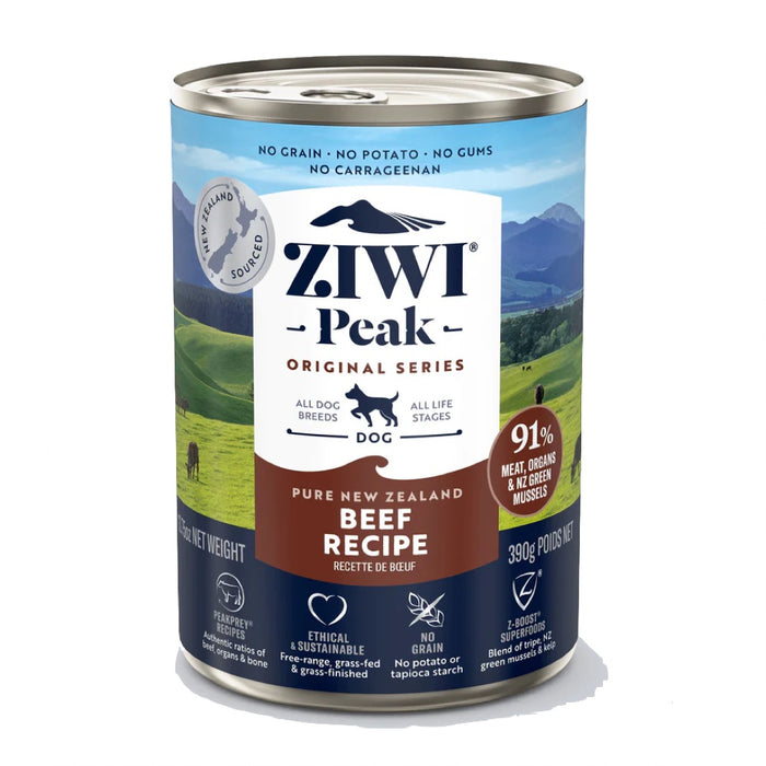 ZiwiPeak New Zealand Beef Recipe Canned Dog Food