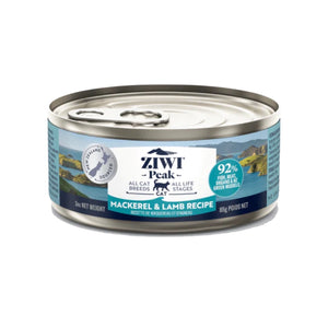 Ziwi Peak New Zealand Mackerel & Lamb Canned Cat Food