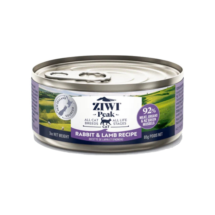 Ziwi Peak New Zealand Rabbit & Lamb Canned Cat Food