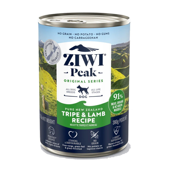 ZiwiPeak New Zealand Tripe & Lamb Recipe Canned Dog Food