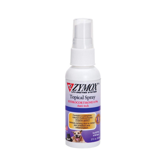 Zymox Topical Spray with 0.5% Hydrocortisone 2oz