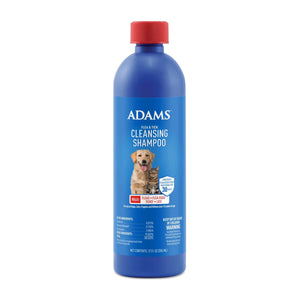 Adams Flea & Tick Cleansing Shampoo for Dogs & Cats 12oz
