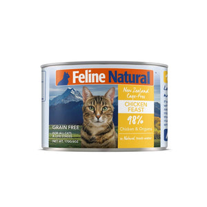 Feline Natural Chicken Feast Cat Food Can 6oz