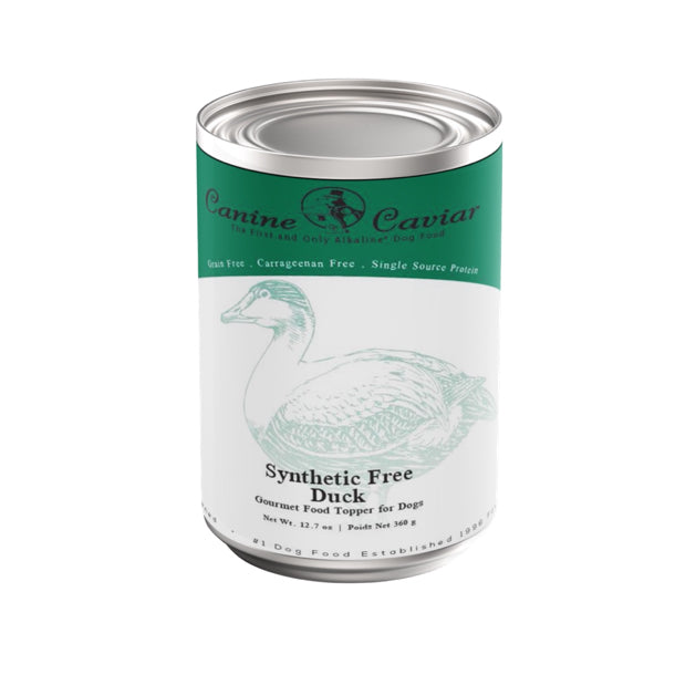 Canine Caviar Synthetic-Free & Grain-Free Duck Canned Dog Food