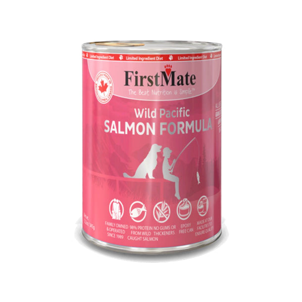 First Mate Limited Ingredient Canned Dog Salmon Food 12.2oz