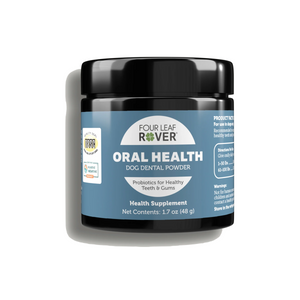 Four Leaf Rover Oral Health Dog Dental Powder 1.7oz