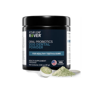 Four Leaf Rover Oral Health Dog Dental Powder 2.86oz