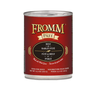 Fromm Gold Beef & Barley Pate Dog Food Can
