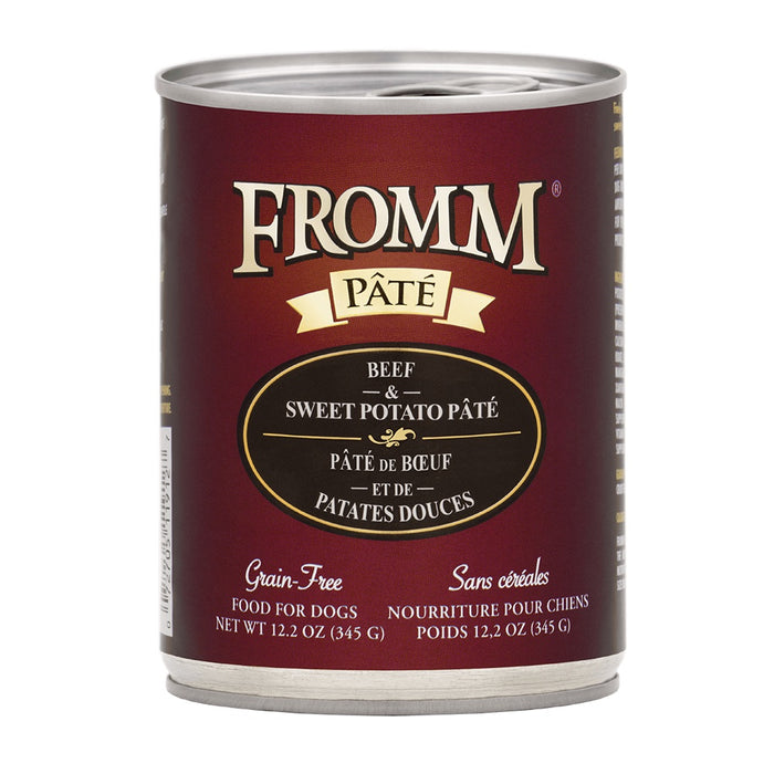 Fromm Beef & Sweet Potato Paté Canned Dog Food