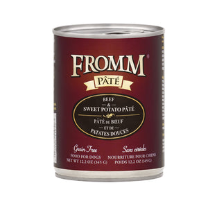 Fromm Beef & Sweet Potato Paté Canned Dog Food