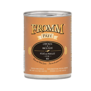 Fromm Chicken & Rice Pate Canned Dog Food