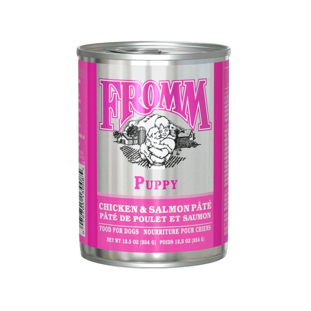 Fromm Classic Puppy Chicken & Salmon Pate Canned Dog Food