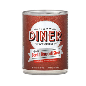 Fromm Diner Beef & Broccoli Stew Canned Dog Food