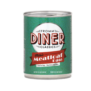 Fromm Diner Meatloaf Pate Canned Dog Food