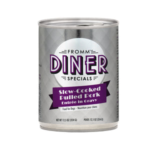 Fromm Diner Slow-Cooked Pulled Pork Entree Canned Dog Food