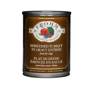Fromm Four Star Shredded Turkey Canned Dog Food