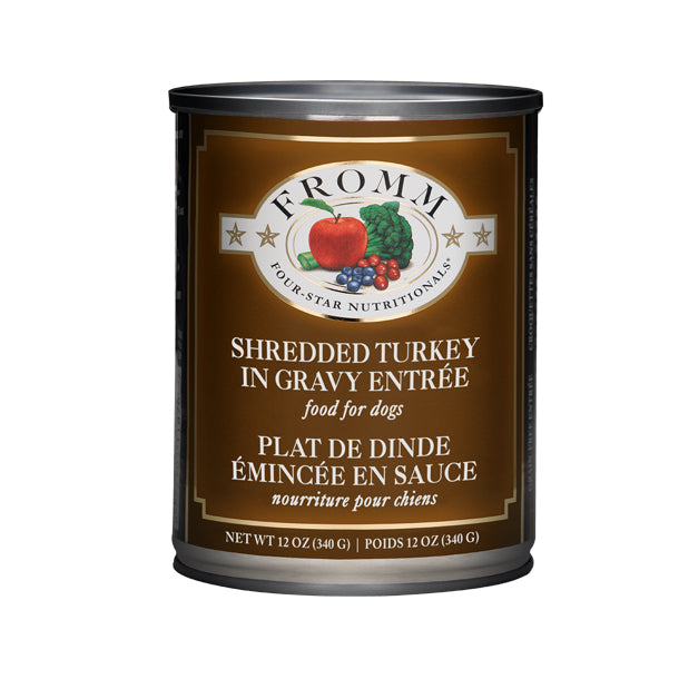 Fromm Four Star Shredded Turkey Canned Dog Food