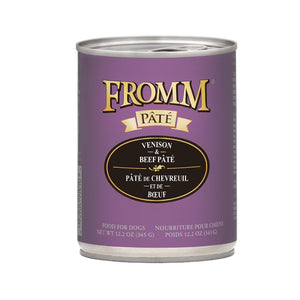 Fromm Gold Venison & Beef Pate Dog Food Can