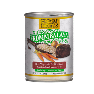 Frommbalaya Beef Vegetable & Rice Stew Canned Dog Food