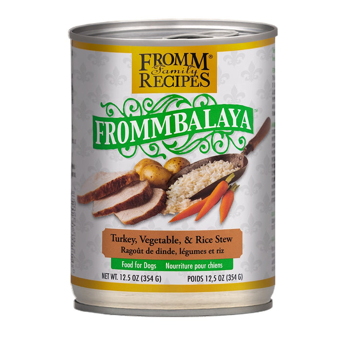 Frommbalaya Turkey Vegetable & Rice Stew Canned Dog Food