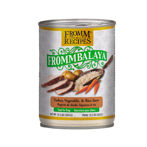 Frommbalaya Turkey Vegetable & Rice Stew Canned Dog Food