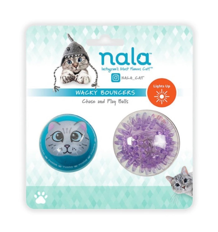 Hero Cat Nala Wacky Bouncers with LED (2pk)