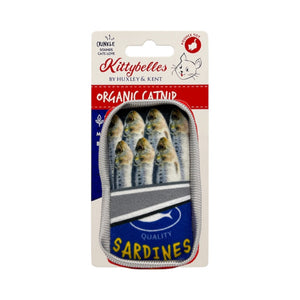 Huxley & Kent Kittybelles Sardine Tin Cat Toy
