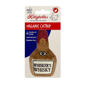 Huxley & Kent Kittybelles Whiskers Whiskey Cat Toy