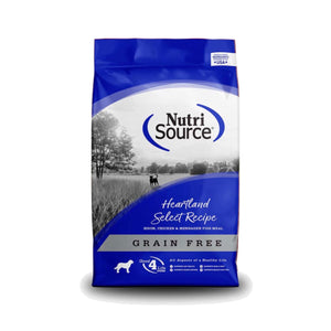 Nutrisource Grain Free Heartland Select Bison Dog Food