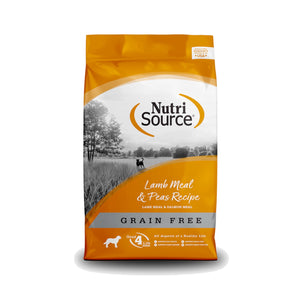 Nutrisource Grain Free Lamb Meal & Peas Dog Food