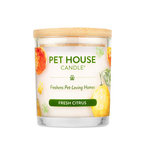 One Fur All Pet House Candle Fresh Citrus