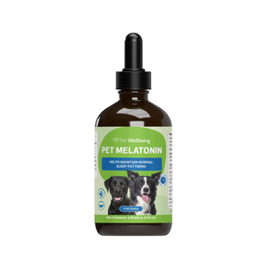 Pet Wellbeing Melatonin Vet-Formulated Sleep Support 4oz