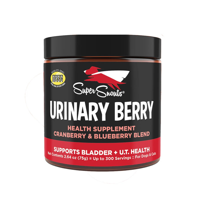 Super Snouts Urinary Berry Cranberry & Wild Blueberry Dog Supplement 2.64oz