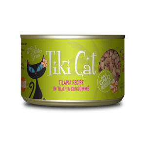 Tiki Cat Luau Tilapia in Consomme Canned Cat Food
