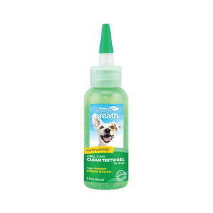 TropiClean Fresh Breath Dental & Oral Care Brushing Gel 2oz